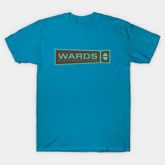 Retro Style Montgomery Ward Logo T-Shirt by Turboglyde